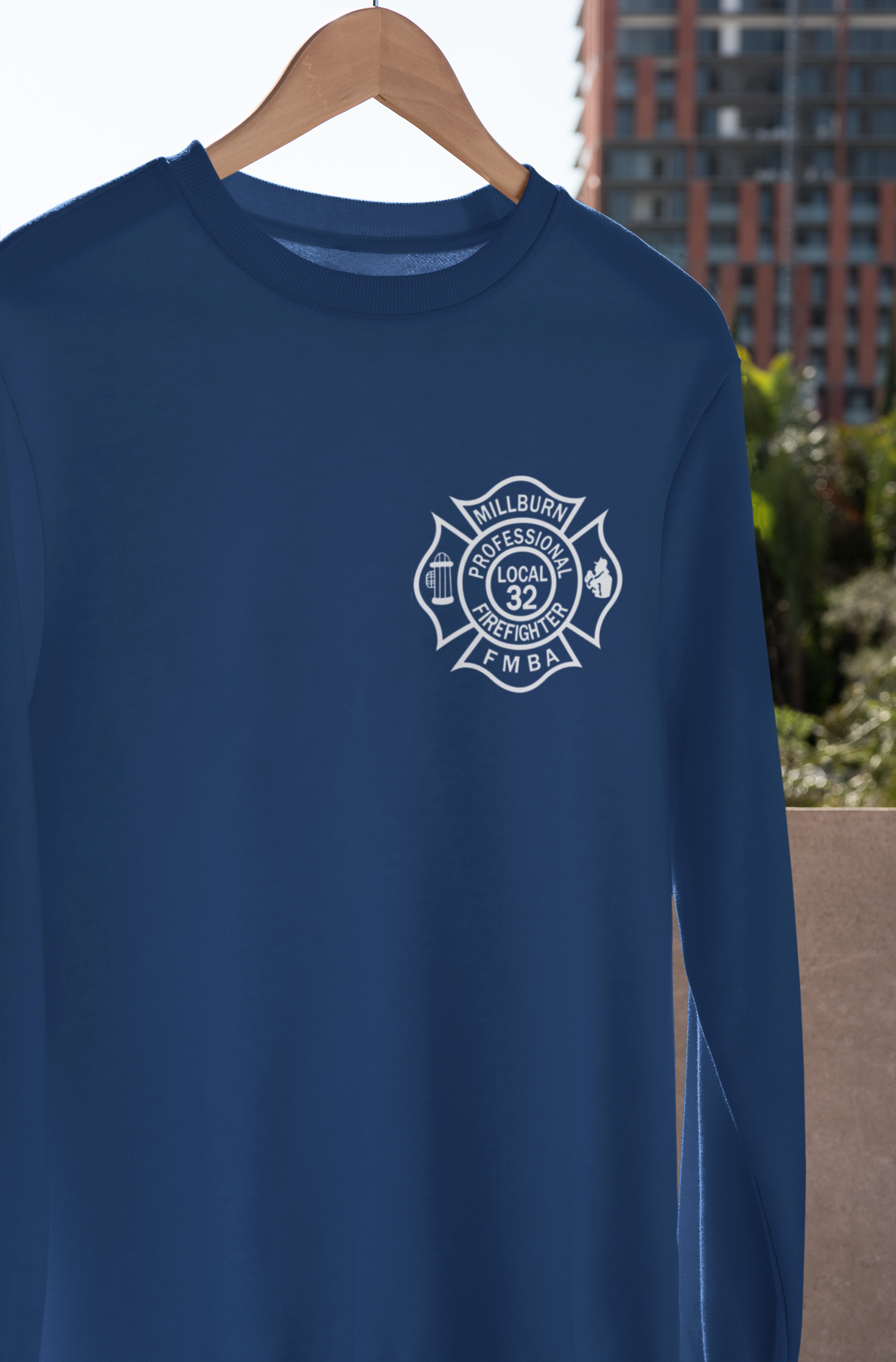 Local 32 Patch Long Sleeve (Blank Back)