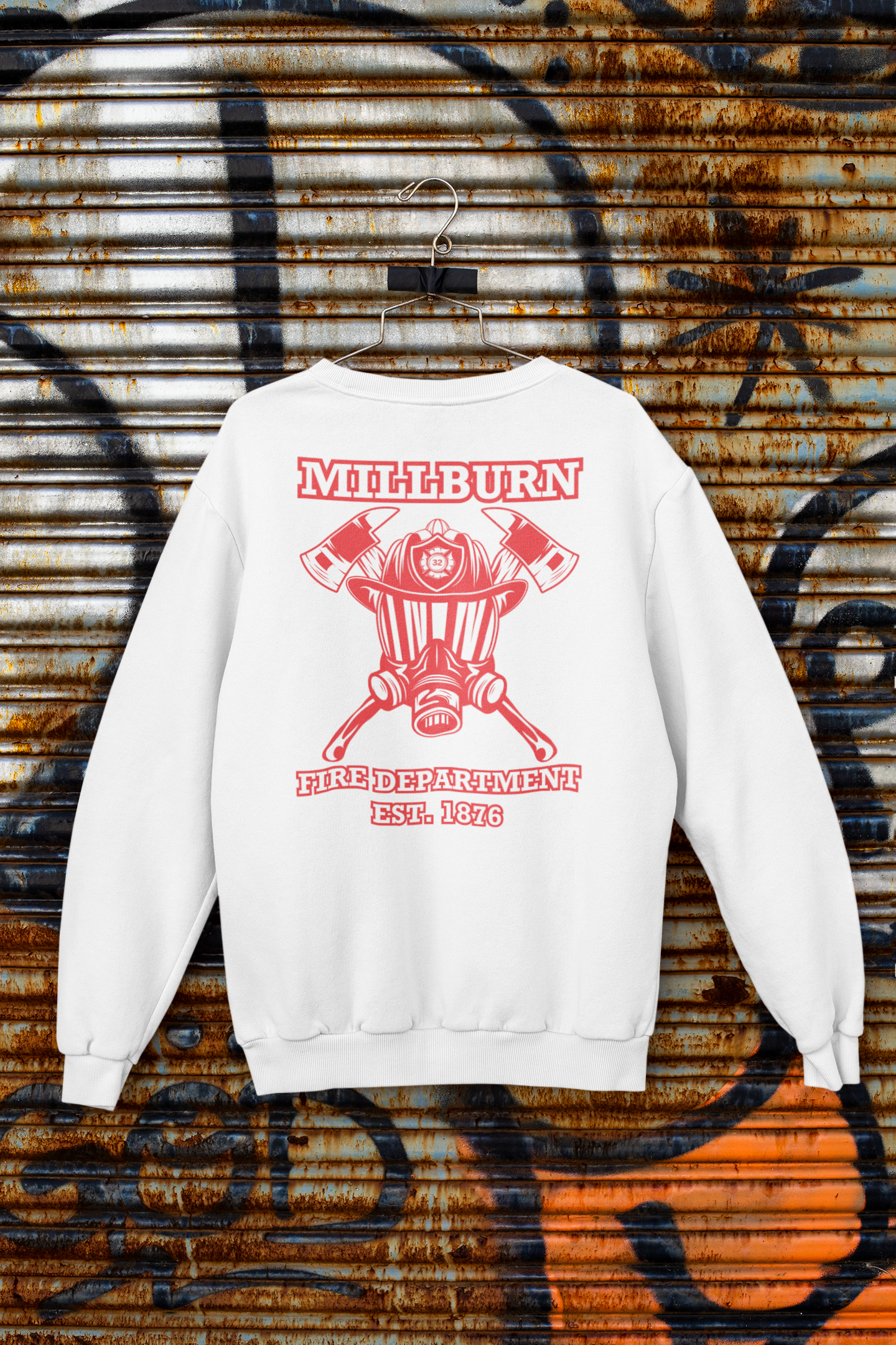 MFD Crewneck Sweatshirt (Large Helmet Logo)