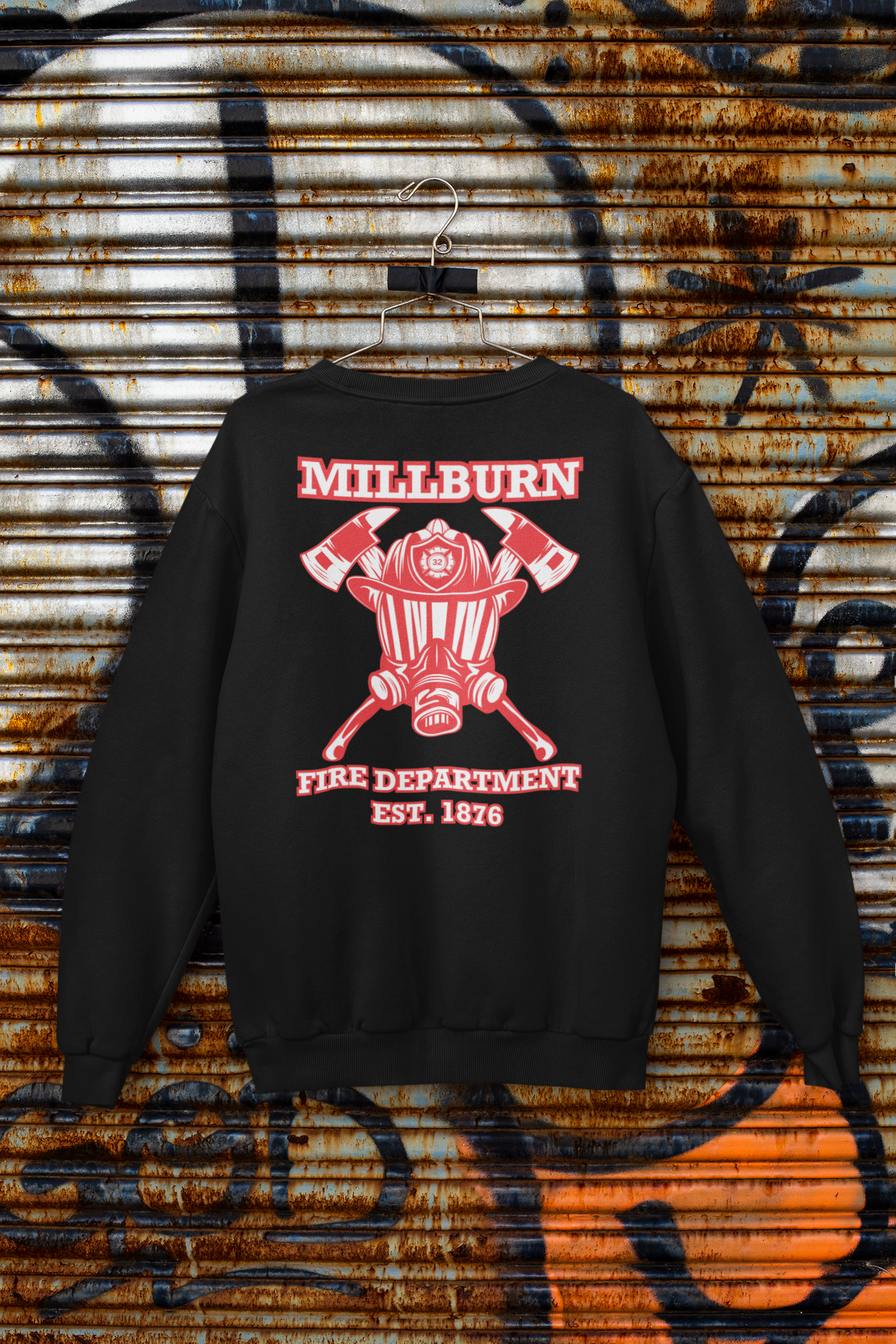 MFD Crewneck Sweatshirt (Large Helmet Logo)