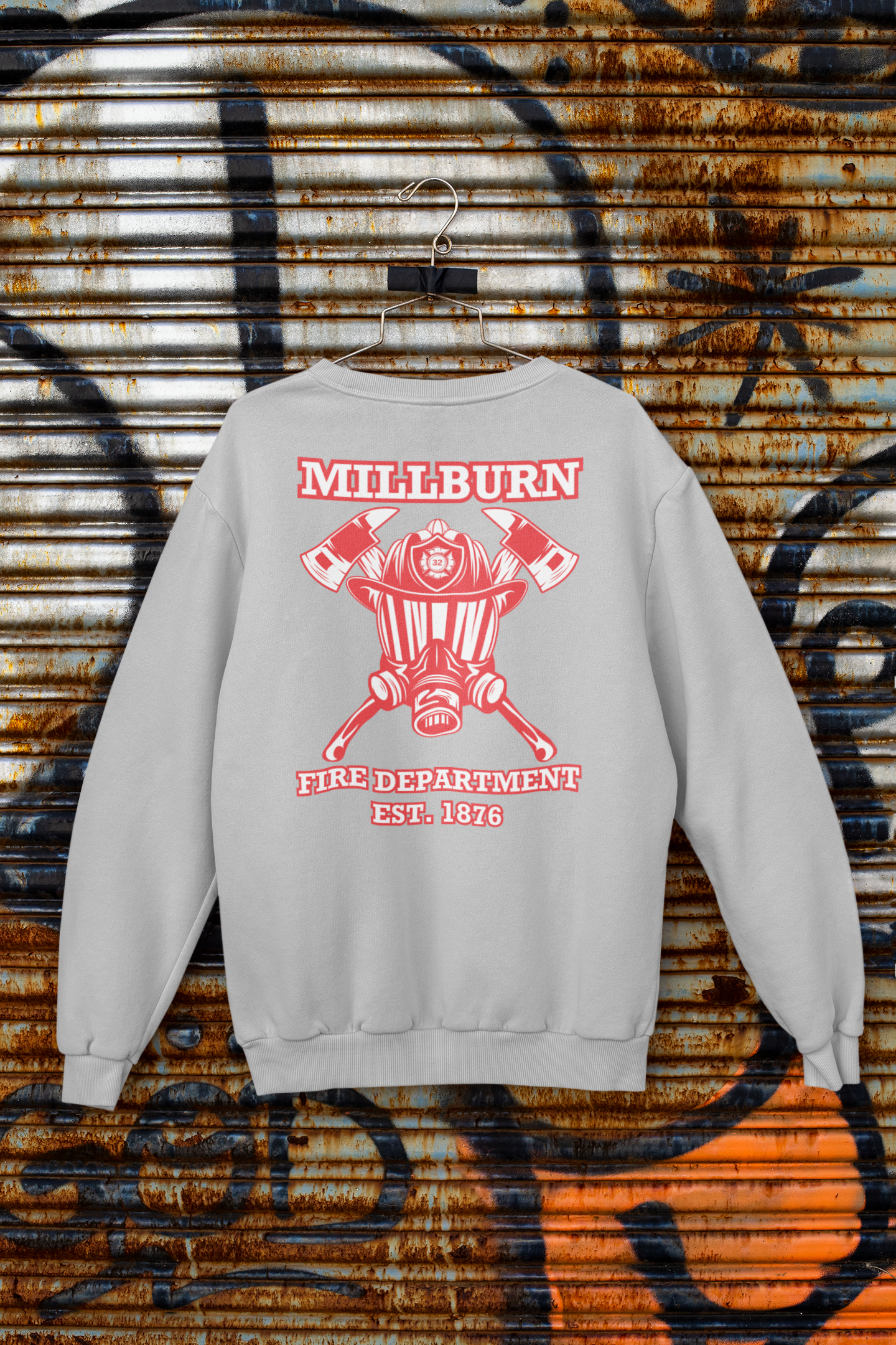 MFD Crewneck Sweatshirt (Large Helmet Logo)