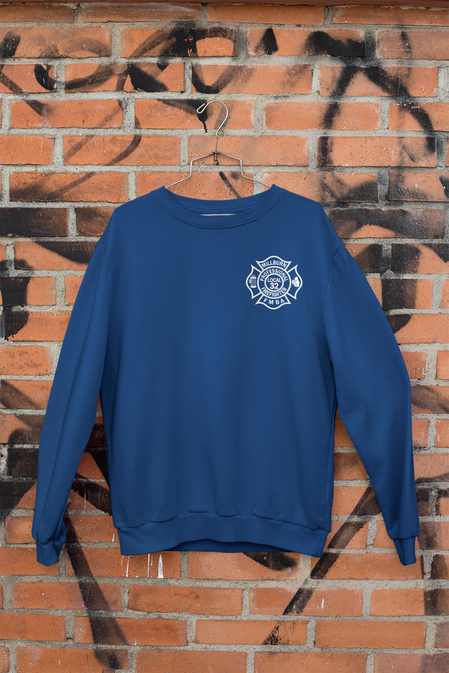 MFD Crewneck Sweatshirt (Large Helmet Logo)