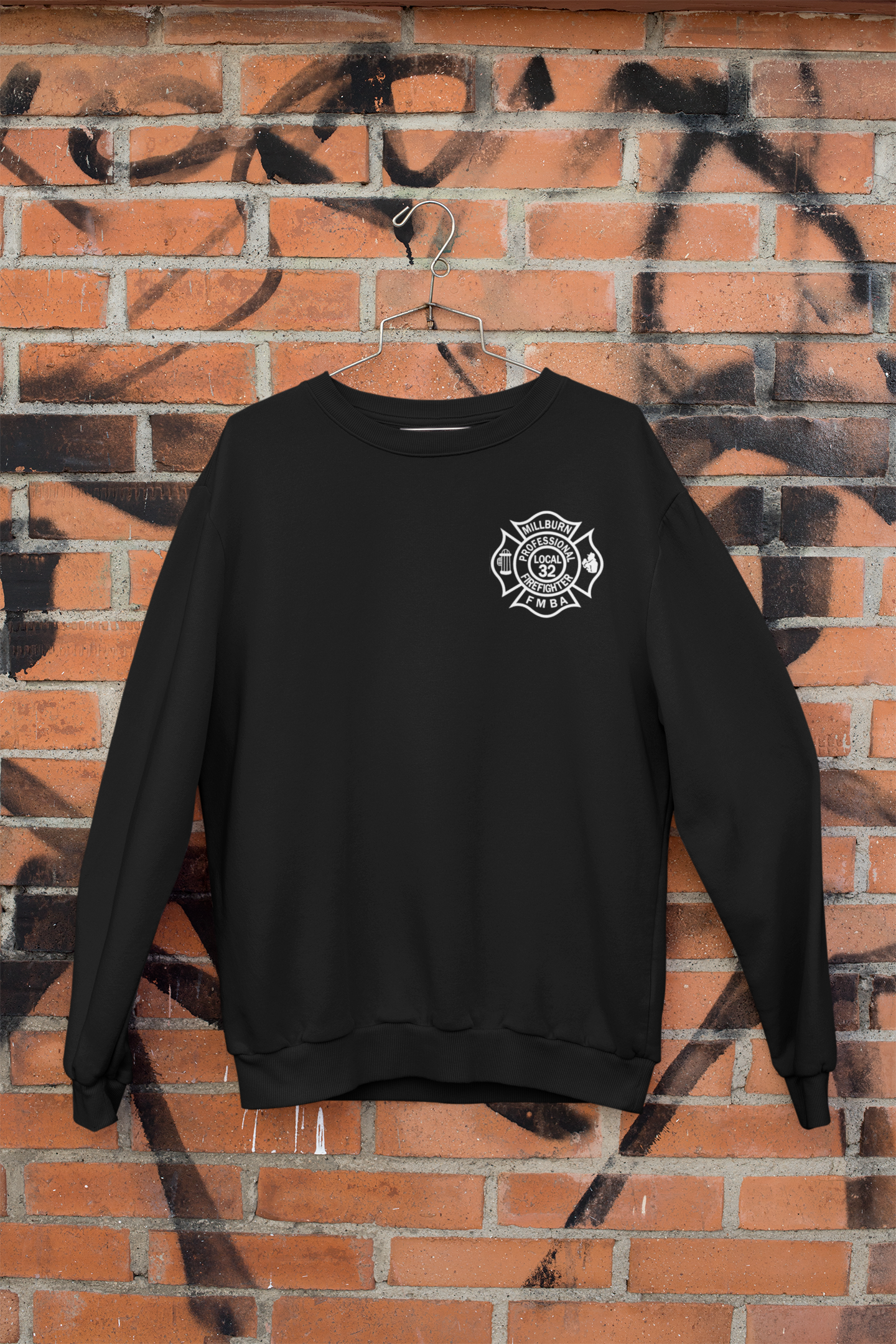 MFD Crewneck Sweatshirt (Large Helmet Logo)